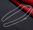 Fashion 2 mm 925 sterling zilveren ketting